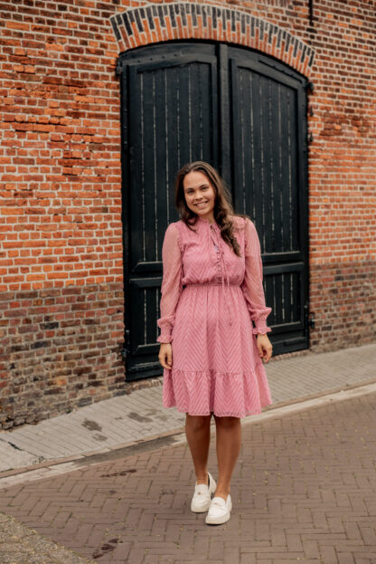 Jurk Thirza Roze (eigen label)