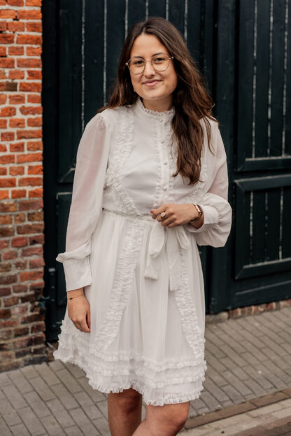 Jurk Linde wit - Afbeelding 2