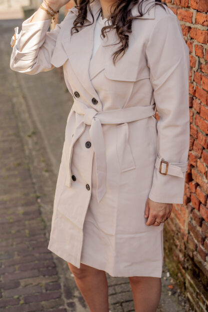 Trenchcoat beige - Afbeelding 2