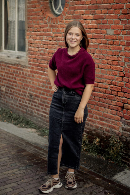 Trui Norah rood - Afbeelding 2
