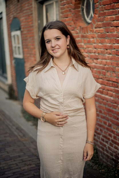 Jurk Lieke beige - Afbeelding 2