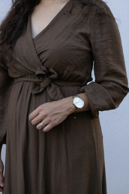 Maxi jurk choco - Afbeelding 2
