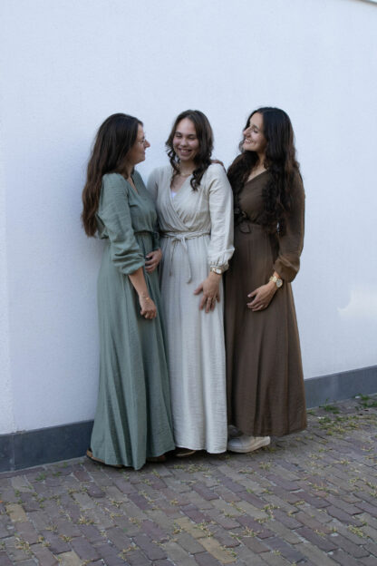 Maxi jurk groen - Afbeelding 2