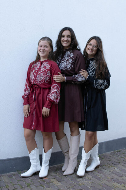 Jurk Anna rood - Afbeelding 3