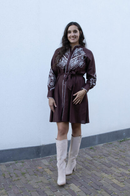Jurk Anna choco