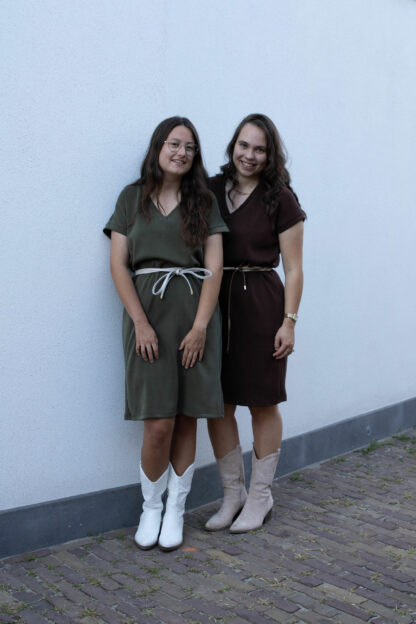 Jurk Liv groen - Afbeelding 2