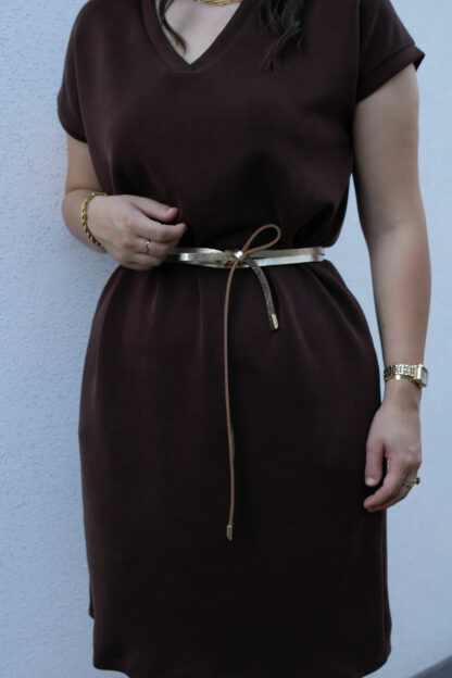 Jurk Liv choco - Afbeelding 2