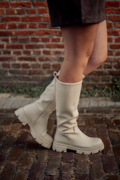 Beige laarzen