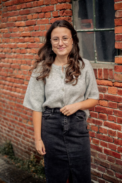 Trui Mieke grijs