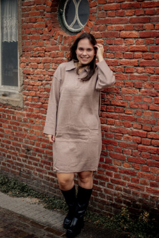 jurk-lize-beige