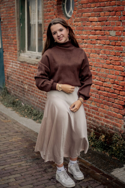 Trui Marjolein bruin - Afbeelding 2