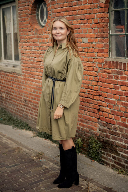 Blousejurk groen