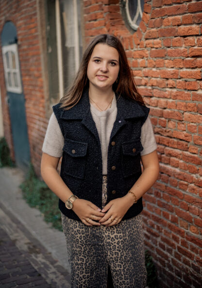 Gilet zwart