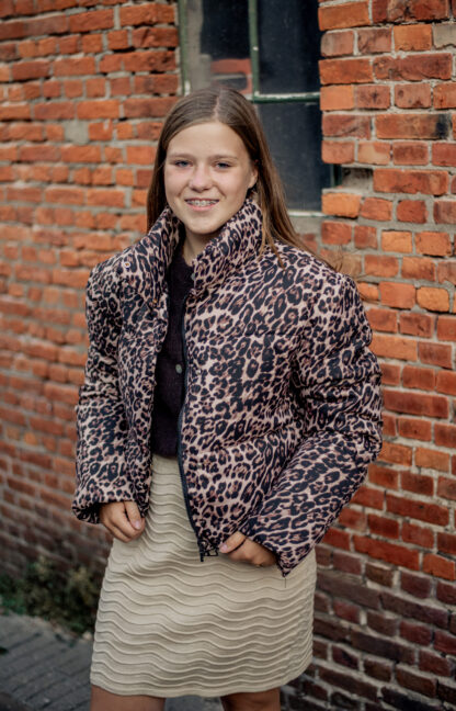 Winterjas panter