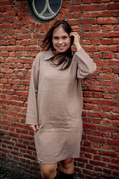 Jurk Lize beige - Afbeelding 2