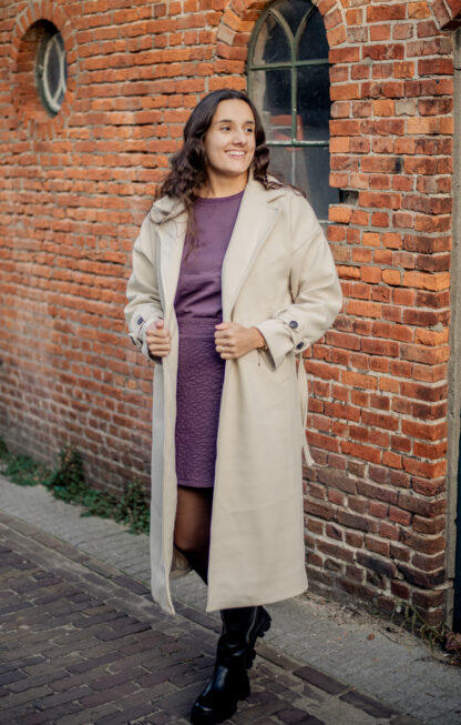Trenchcoat zwart - Afbeelding 4