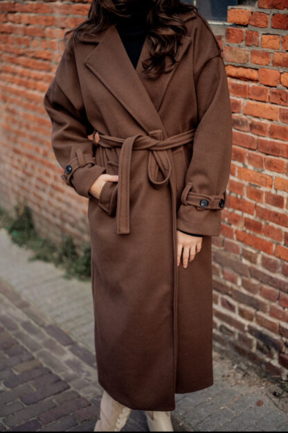 Trenchcoat bruin - Afbeelding 2