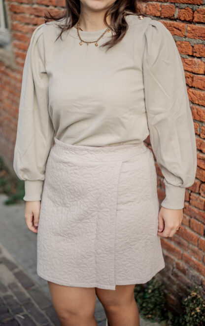 Trui Mathilde beige - Afbeelding 2