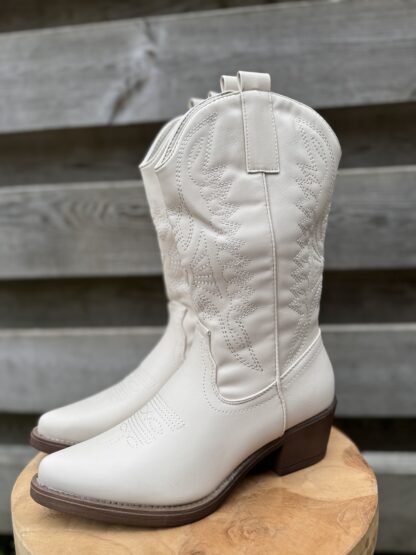 Beige cowboylaarzen - Afbeelding 2