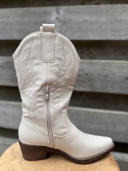 Beige cowboylaarzen - Afbeelding 3