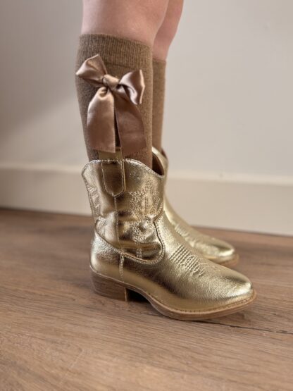 Cowboylaars meisje goud