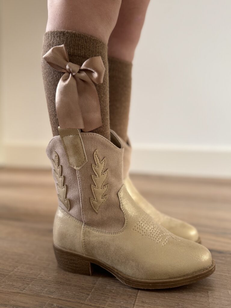 Cowboylaars meisje beige