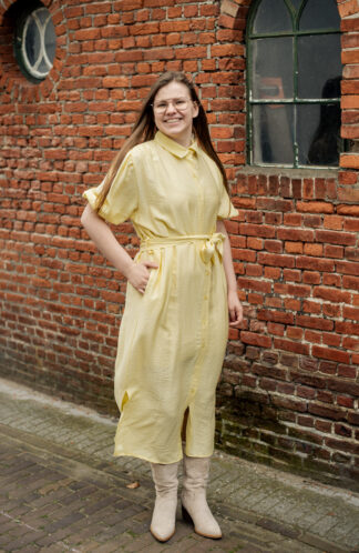 maxi-jurk-geel