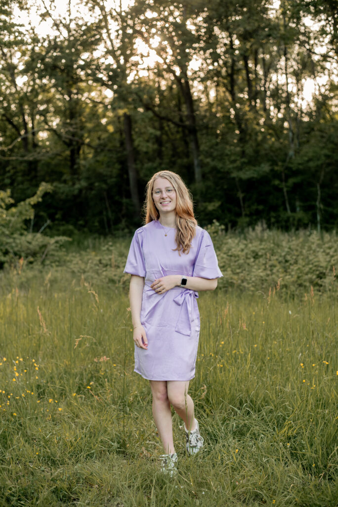 Jurk Luna lila