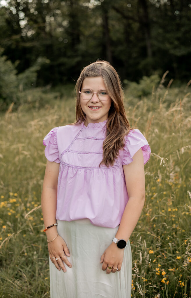 Blouse Azzurro lila