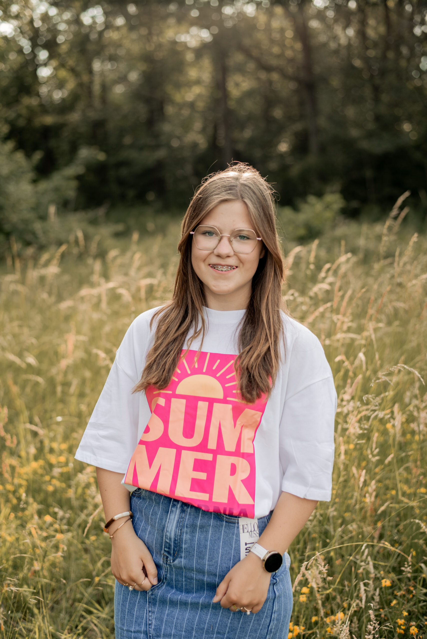 Azzurro Summer T-shirt – Roze