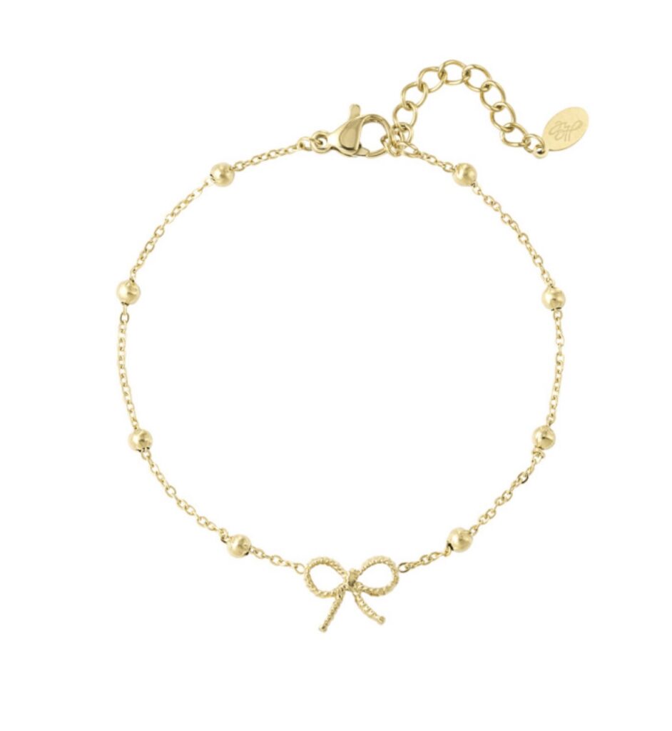 Armbandje met strikje