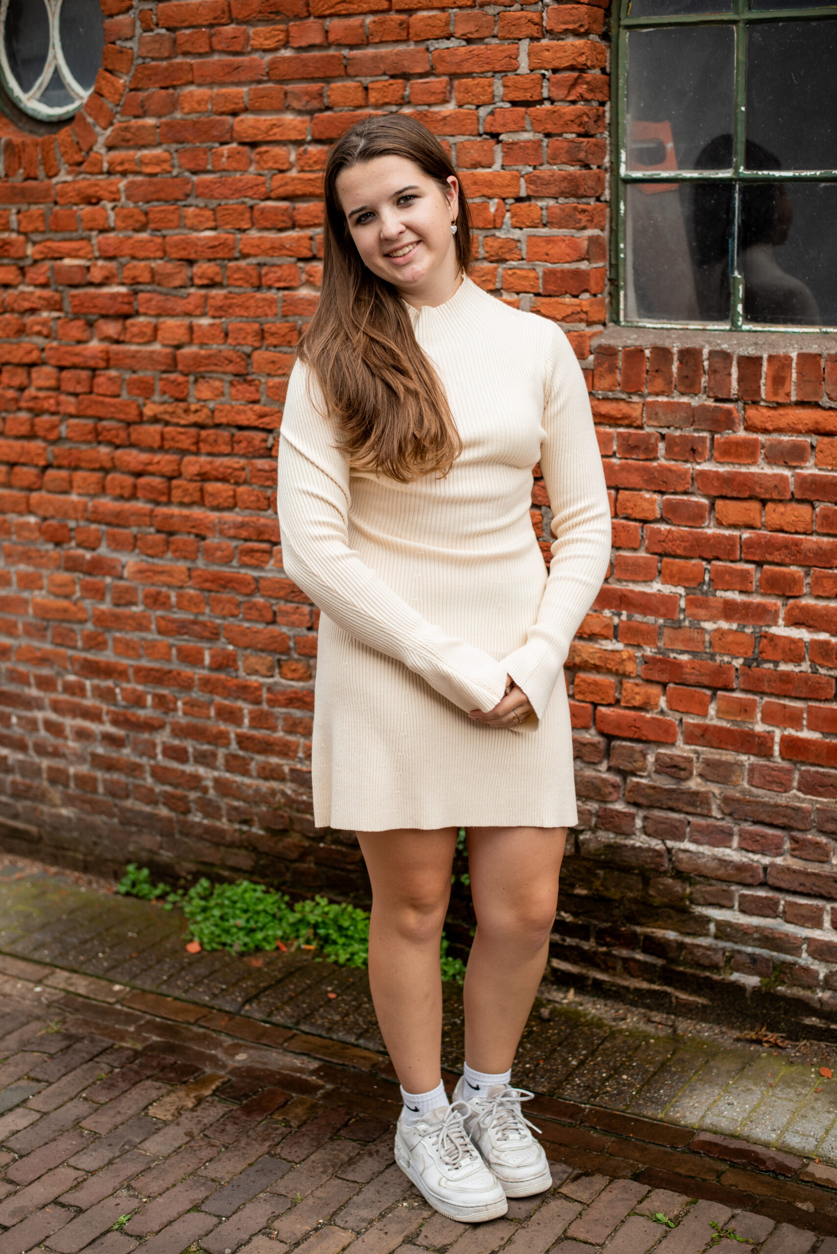jurk Anne off-white - Afbeelding 2